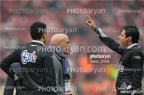 استقلال 3-پرسپولیس 2 -95/11/24-علیرضا منصوریان,علیرضا فغانی,