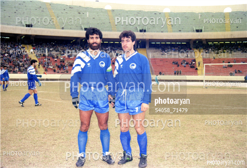 بازیکنان دهه های مختلف فوتبال ایران 13-شاهرخ بیانی,صادق ورمزیار,