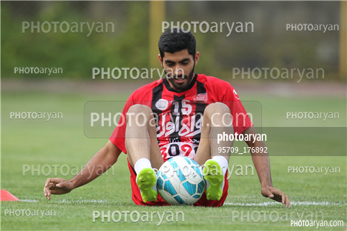 تمرین پرسپولیس در ورزشگاه درفشی فر 95/02/13-محمد انصاری,