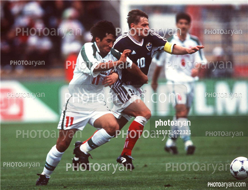 تیم ملی ایران/جام جهانی 1998 فرانسه-خداداد عزیزی  Khodadad Azizi,