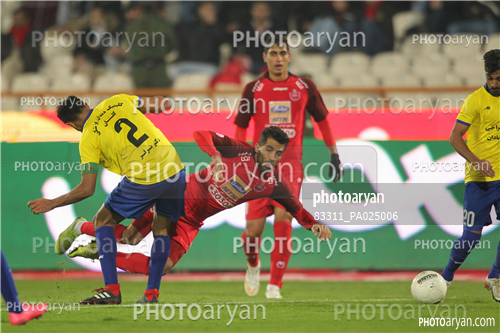 پرسپولیس 0-نفت مسجد سلیمان 1 (98/09/01)-وحید امیری,محمد طیبی,محمد نادری,مجید عیدی,