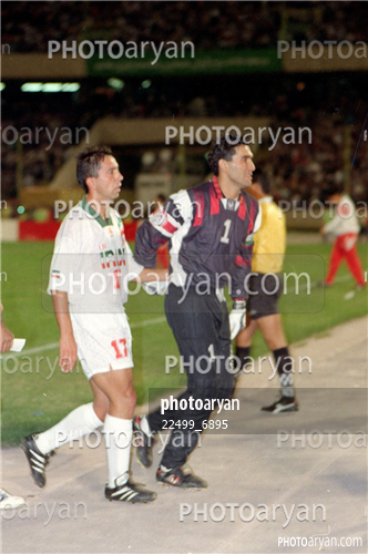 بازیکنان دهه های مختلف فوتبال ایران 8-احمدرضا عابدزاده Ahmad Reza Abedzadeh,علی اصغر مدیر روستا,