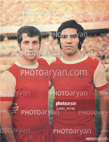 اسکن شده از عکسهای مجلات-علی پروین  Ali Parvin,ابراهیم آشتیانی,