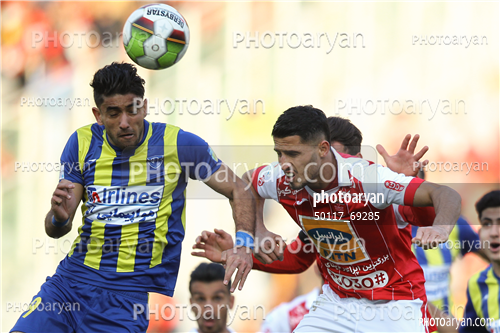 پرسپولیس 1 -گسترش فولاد تبریز 1 (96/10/28)-علی علیپور,پیمان بابایی,