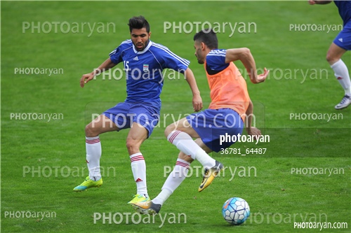 تمرین تیم ملی فوتبال  (96/08/13)-