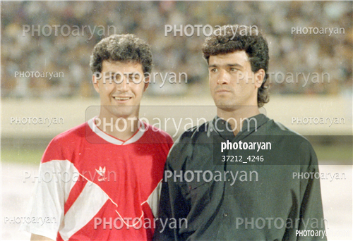 بازیکنان دهه های مختلف فوتبال ایران 11-فرشاد پیوس  Farshad Pious,مرتضی کرمانی مقدم,
