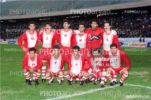 عکسهای تیمی پرسپولیس  دهه 70-احمدرضا عابدزاده Ahmad Reza Abedzadeh,افشین پیروانی,مجید نامجو مطلق,بهروز رهبری فر,حسین عبدی,حسن شیر محمدی,مرتضی کرمانی مقدم,نعیم سعداوی,رضا ترابیان,یحیی گل محمدی,داوود محبوب,