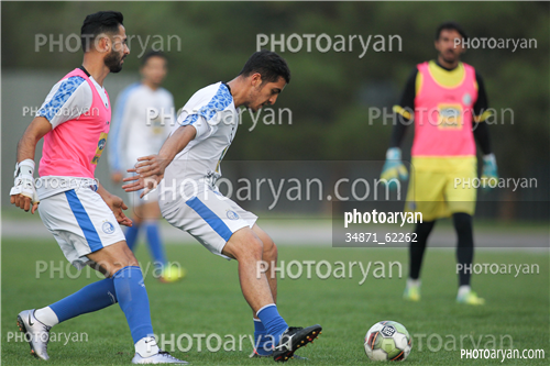 تمرین استقلال تهران (96/07/15)-علی قربانی,سید مجید حسینی,