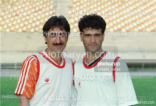 بازیکنان دهه های مختلف فوتبال ایران 41-