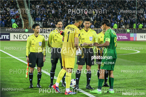 استقلال 1-الشرطه عراق 1    (1403/11/15)-سید حسین حسینی,داوران و کاپیتانها,