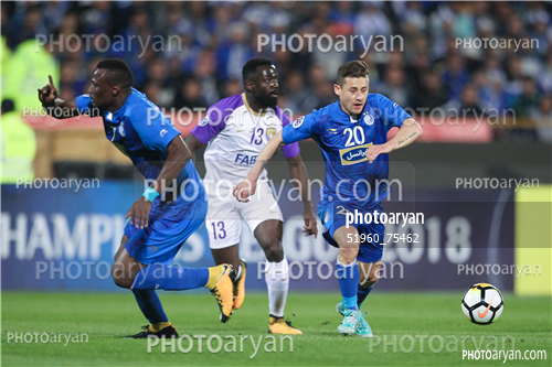 استقلال 1 -العین امارات 1 (96/12/21)-سرور جبارف,مامه تیام,