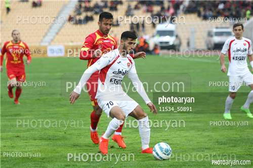نفت تهران 0-پرسپولیس 2( 95/12/15)-فرید محمدی زاده,علی علیپور,