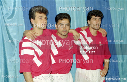 بازیکنان دهه های مختلف فوتبال ایران 8-رضا شاهرودی,جواد منافی,محمود کلهر,