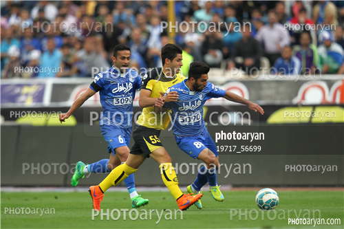 استقلال 2-سپاهان اصفهان 1-96/02/14-امید ابراهیمی,فرشید اسماعیلی,عارف غلامی,