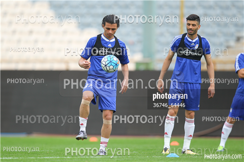 تمرین تیم ملی فوتبال  (96/08/13)-