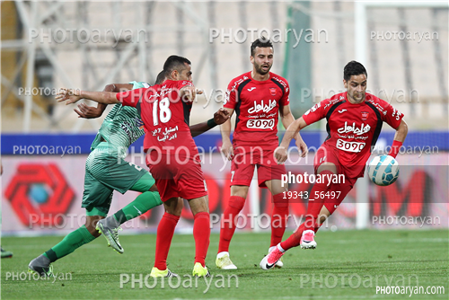 پرسپولیس 3-ذوب آهن اصفهان 3-96/02/09-سروش رفیعی,محسن ربیع خواه,کمال کامیابی نیا,