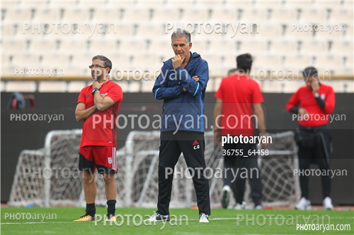 تمرین تیم ملی فوتبال  (96/08/13)-کارلوس کی روش,