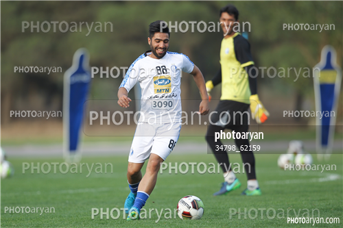 تمرین استقلال تهران (96/07/15)-سید حسین حسینی,فرشید اسماعیلی,