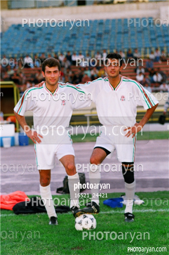 بازیکنان دهه های مختلف فوتبال ایران 2-نیما نکیسا,هادی طباطبایی,