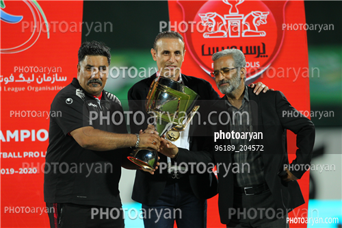 مراسم اهدای جام قهرمانی لیگ برتر (99/05/17) -