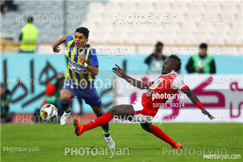 پرسپولیس 1 -گسترش فولاد تبریز 1 (96/10/28)-گادوین منشاGodwin Mensha,میلاد زنیدپور,