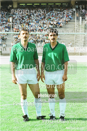 بازیکنان دهه های مختلف فوتبال ایران 1-حمید درخشان,ناصر محمدخانی,