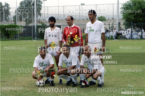 بازیکنان دهه های مختلف فوتبال ایران24 -