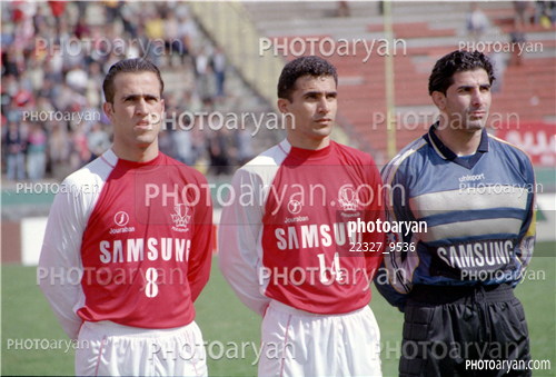 بازیکنان دهه های مختلف فوتبال ایران 8-داوود فنایی,علی کریمی Ali Karimi,رضا جباری,