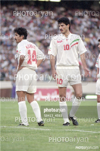 بازیکنان دهه های مختلف فوتبال ایران 15-علی دایی  Ali Daei,محسن گروسی,