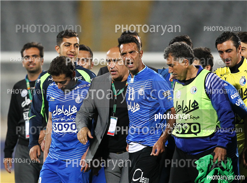 استقلال 2-صبای قم 1-96/01/26-سید مهدی رحمتی,علیرضا منصوریان,جابر انصاری,سید مجید حسینی,مدد جباری,غلامرضا عنایتی,