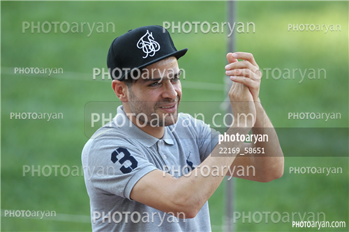 تمرین پرسپولیس  در ورزشگاه شهید کاظمی96/04/07-کمال کامیابی نیا,