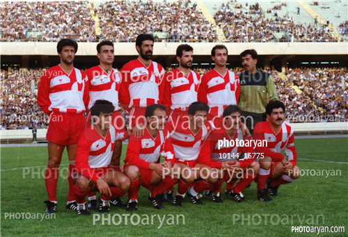 عکس های تیم پرسپولیس دهه 60-فرشاد پیوس  Farshad Pious,