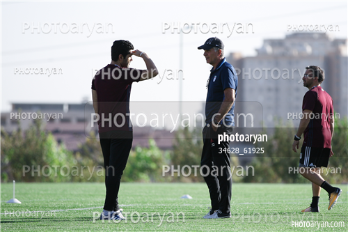 تمرین تیم ملی ایران (1396/07/10)-کارلوس کی روش,