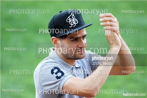 تمرین پرسپولیس  در ورزشگاه شهید کاظمی96/04/07-کمال کامیابی نیا,