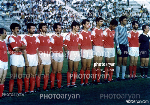 عکس های تیم پرسپولیس دهه 60-محسن عاشوریَ,سعید نعیم آبادی,حسن شیر محمدی,ضیاء عربشاهی,فریبرز مرادی,بهروز سلطانی,محمدحسن انصاری فر,محمد مایلی کهن,عباس کارگر,منوچهر شفقتیان,