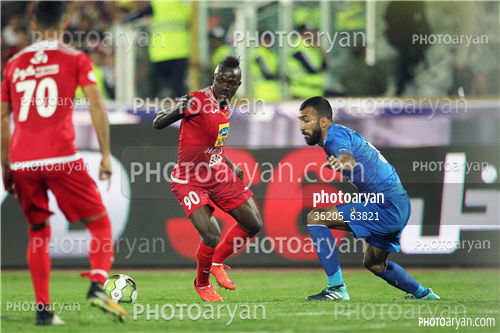 پرسپولیس 1 - استقلال 0  (96/08/04)-گادوین منشاGodwin Mensha,روزبه چشمی,