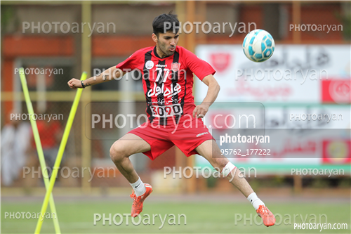 تمرین پرسپولیس در ورزشگاه درفشی فر 95/02/13-محسن مسلمان,