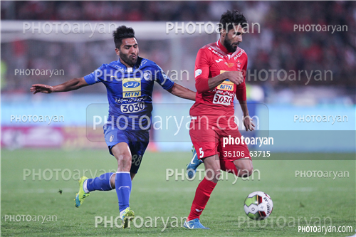 پرسپولیس 1 - استقلال 0  (96/08/04)-فرشید اسماعیلی,بشار رسن,