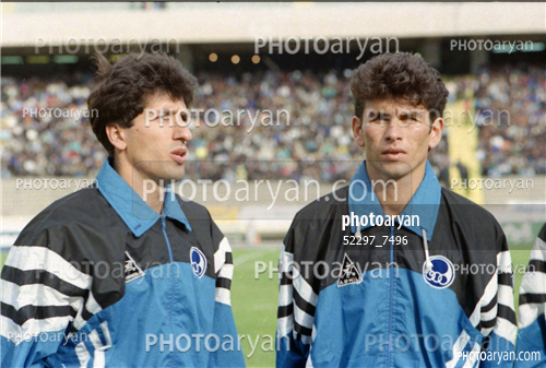 بازیکنان دهه های مختلف فوتبال ایران 12-محمد تقوی,سیروس نعمتی نژاد,