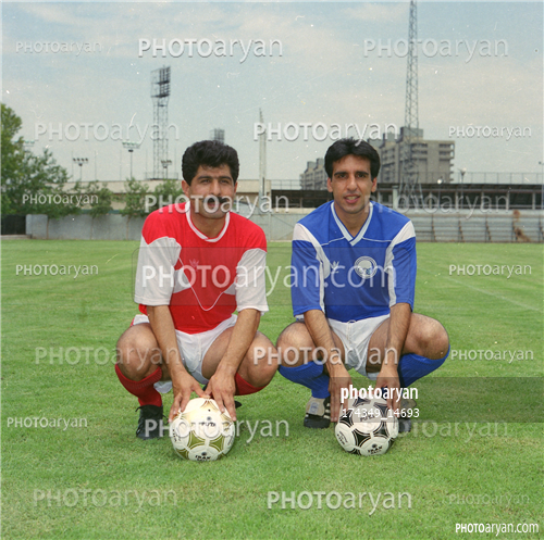 بازیکنان دهه های مختلف فوتبال ایران 41-