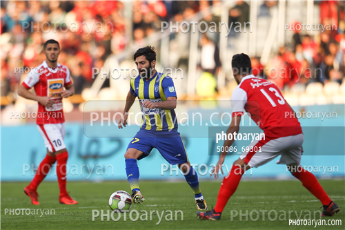 پرسپولیس 1 -گسترش فولاد تبریز 1 (96/10/28)-سامان نریمان جهان,حسین ماهینی,