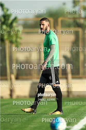تمرین تیم ملی ایران (1396/07/10)-اشکان دژاگه,