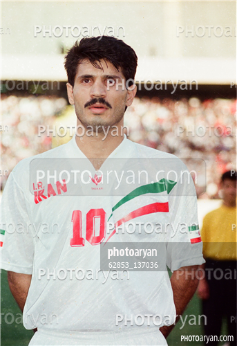 بازیکنان دهه های مختلف فوتبال ایران20-علی دایی  Ali Daei,