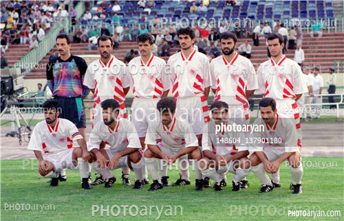 بازیکنان دهه های مختلف فوتبال ایران24 -