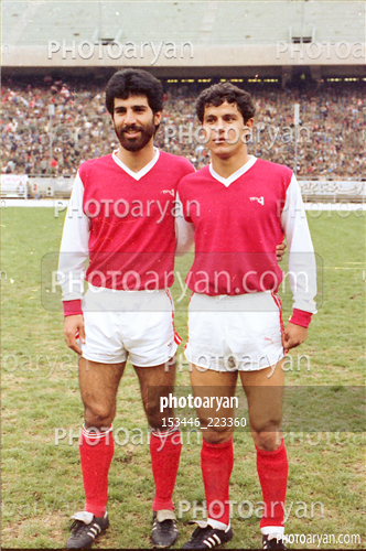 بازیکنان دهه های مختلف فوتبال ایران27-فرشاد پیوس  Farshad Pious,شاهرخ بیانی,