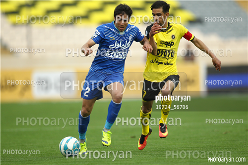 استقلال 2-سپاهان اصفهان 1-96/02/14-خسرو حیدری,حسین پاپی,