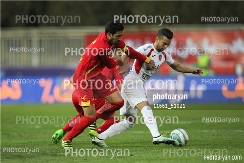 نفت تهران 0-پرسپولیس 2( 95/12/15)-سروش رفیعی,علیرضا عزت کرامت,