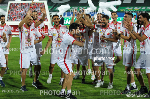 مراسم اهدای جام قهرمانی لیگ برتر (99/05/17) -