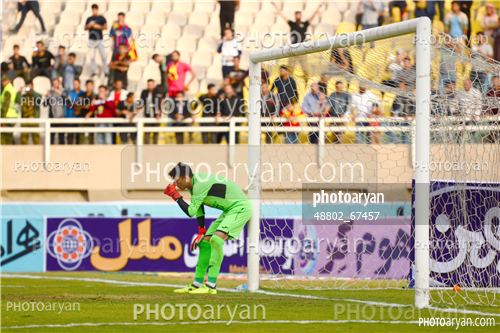 فولاد خوزستان 1-پرسپولیس 1  (96/10/03)-علیرضا بیرانوند,