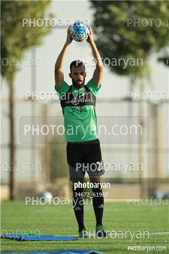 تمرین تیم ملی ایران (1396/07/10)-روزبه چشمی,